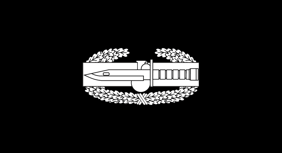 Figure 22-36 from DA PAM 670-1: Combat action badge