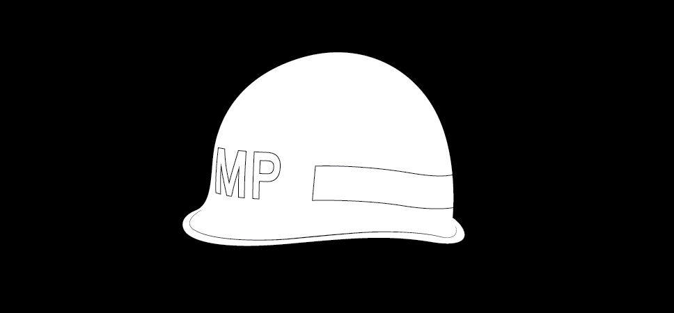 Helmet insignia, Military Police Corps unit