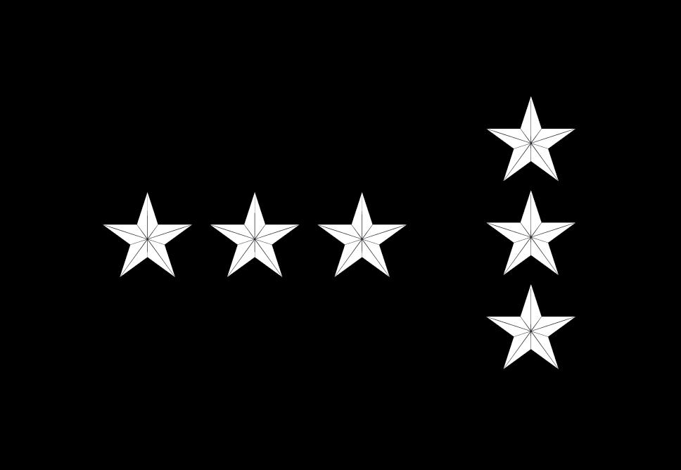 Insignia of grade, lieutenant general