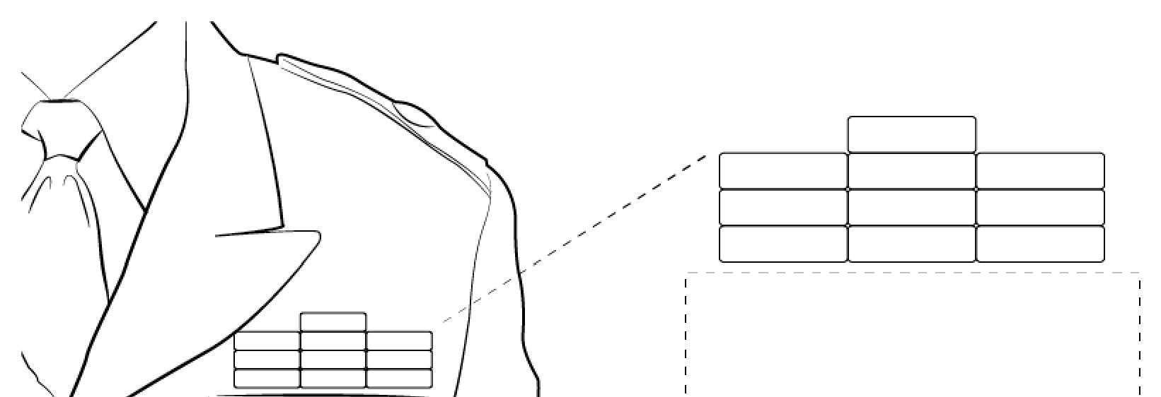 Wearing ribbons on the Army service uniform, male