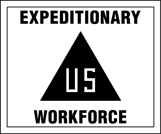 Expeditionary Civilian Workforce shoulder sleeve insignia